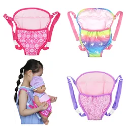 Mochila porta muñecas para juego de imitación y transporte