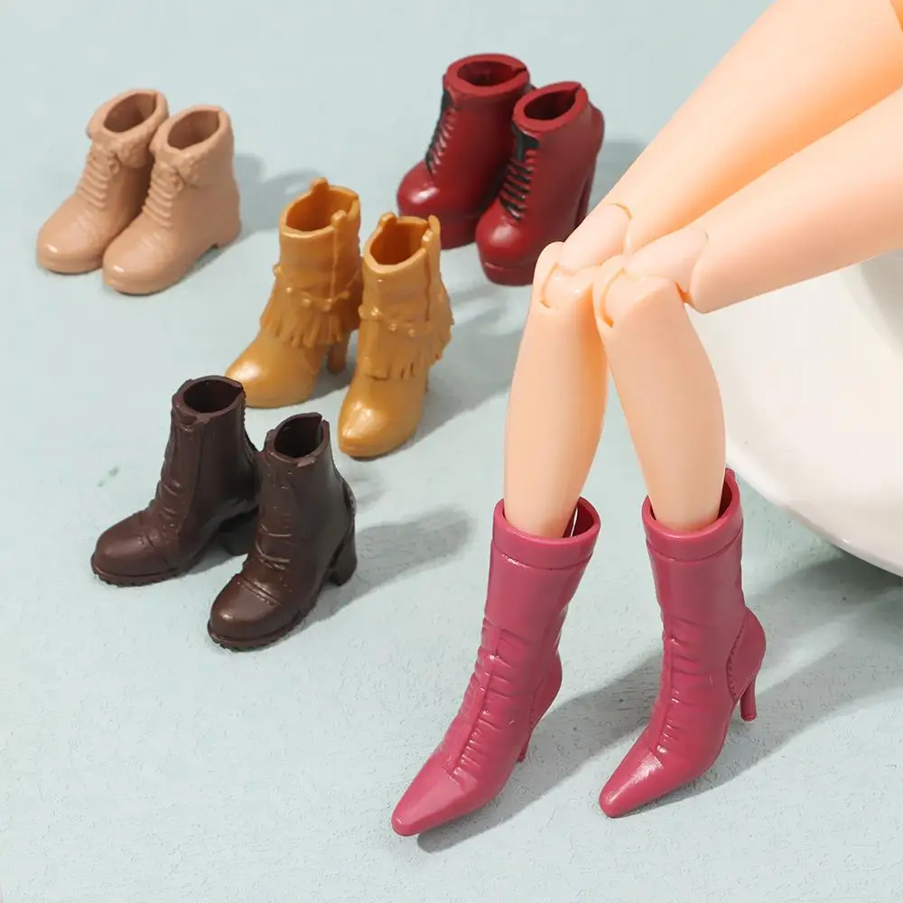 Zapatos transparentes para muñeca – Set de moda y juego - imagen 4