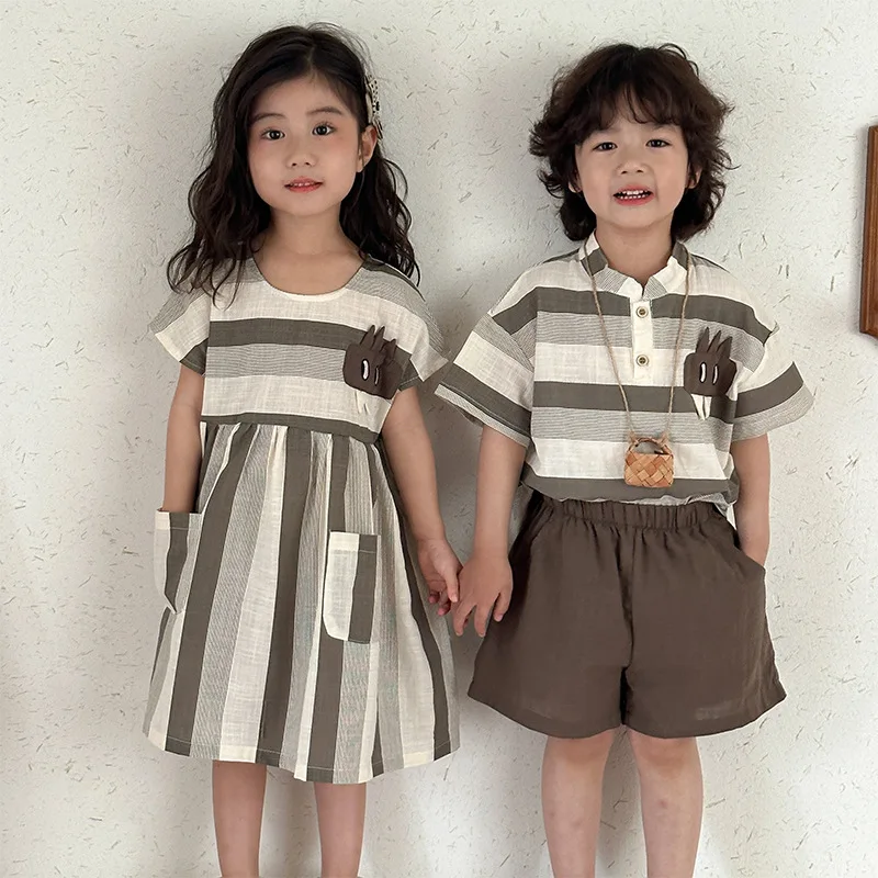 MILANCEL conjunto niño verano rayas - imagen 4
