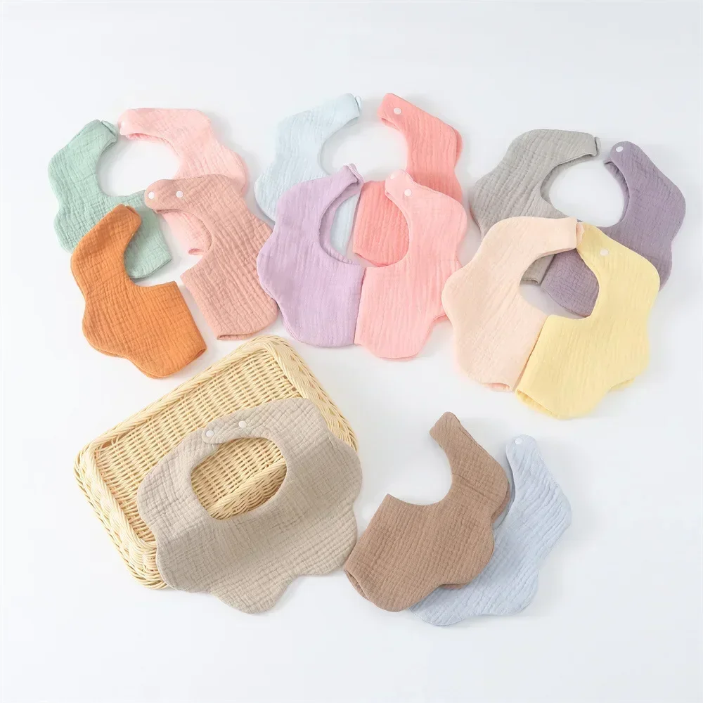 Babero de algodón suave para bebé – absorción máxima y cómodo - imagen 4