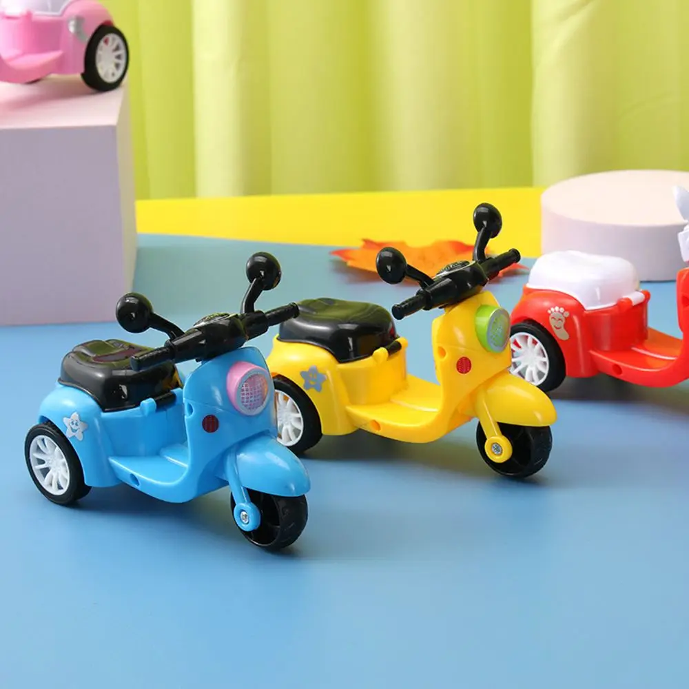 Motocicleta inercial para bebé, juguete educativo de arrastre