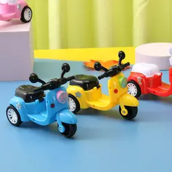 Motocicleta inercial para bebé, juguete educativo de arrastre