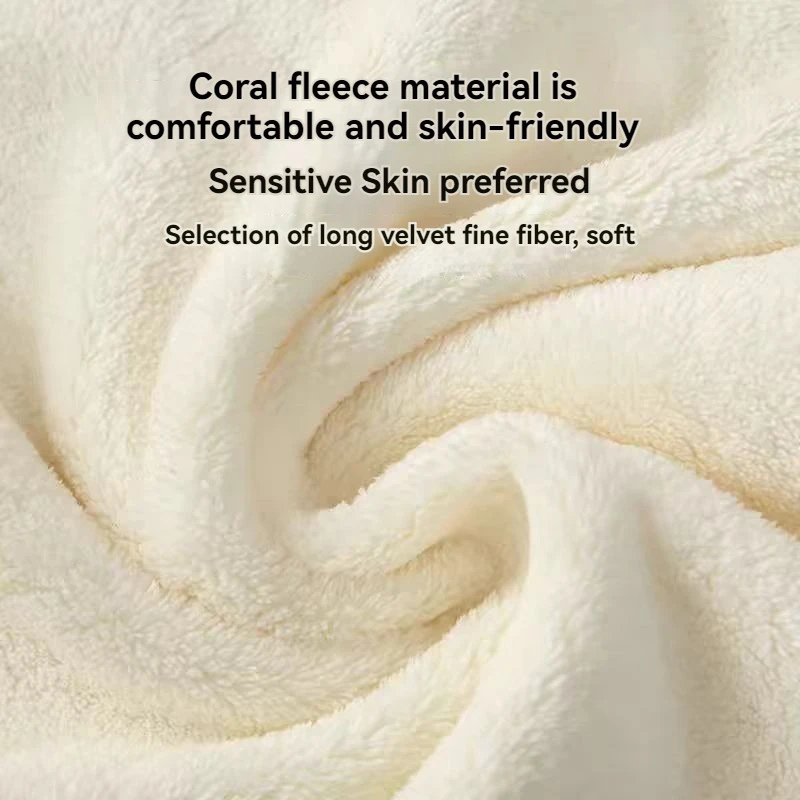 Toalla de bebé cuadrada en coral fleece con animalitos – Suave - imagen 2