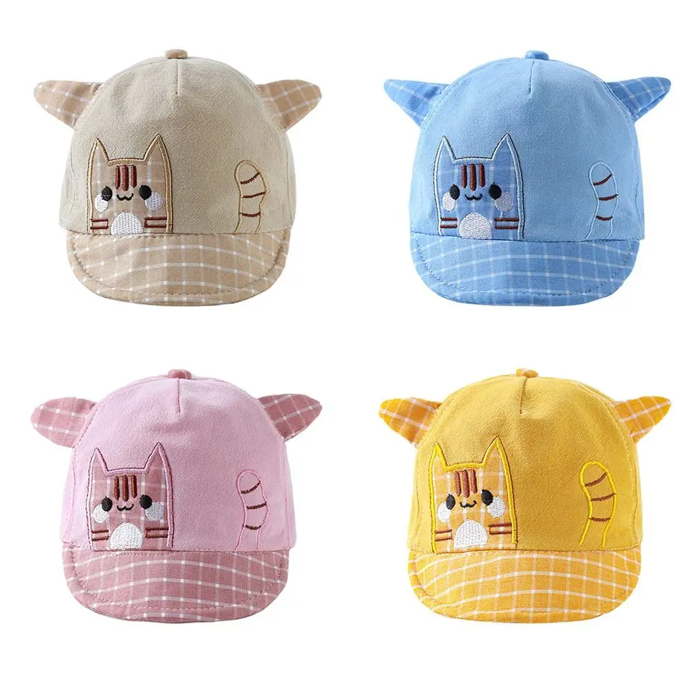 Gorra de béisbol infantil con estampado de gato - imagen 2