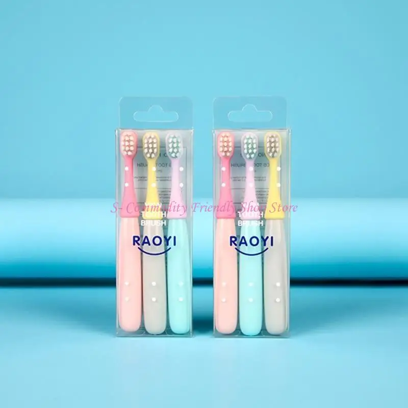 Cepillos de dientes infantiles suaves con dibujos de setas - imagen 3