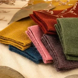 Calcetines térmicos de lana para bebés y niños - color sólido