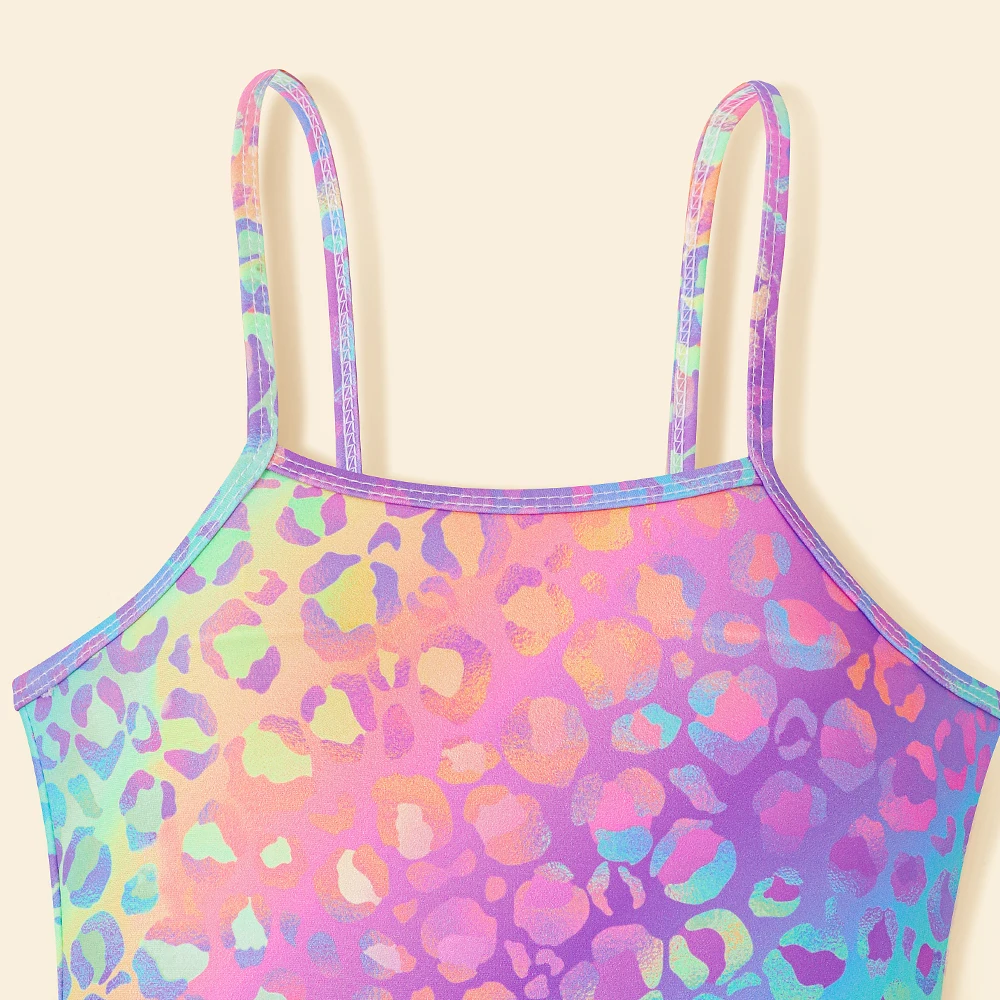 Bañador niña deportivo halter de secado rápido para playa - imagen 2
