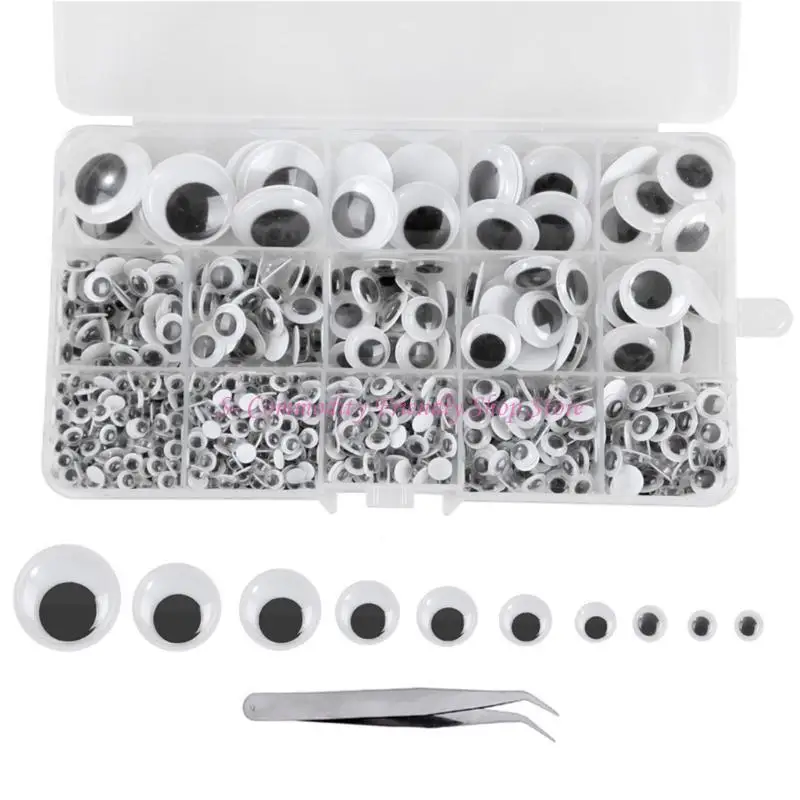 Kit DIY para muñecas: ojos de seguridad y accesorios - imagen 2