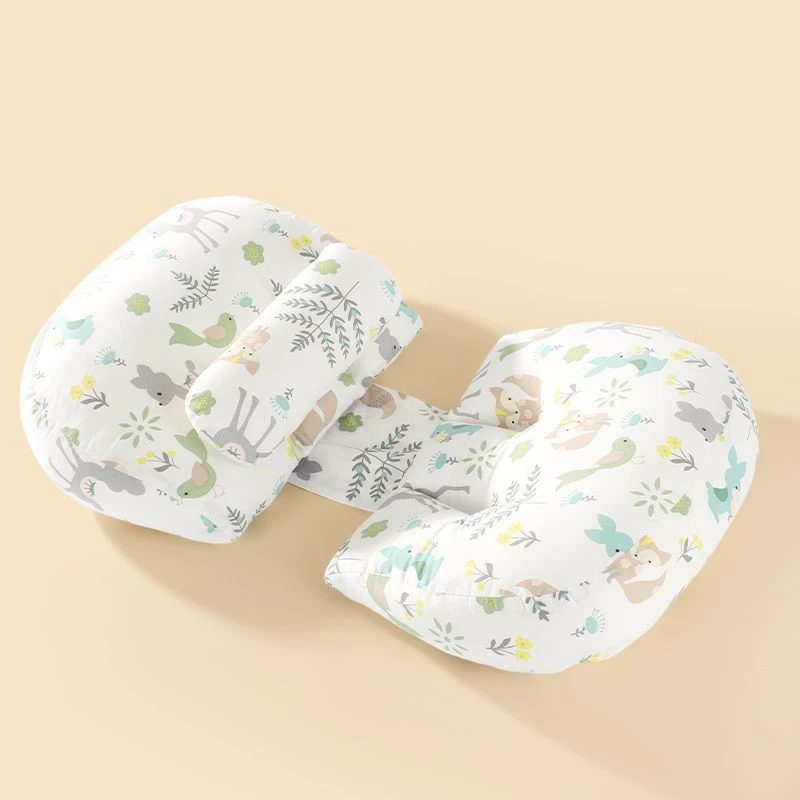 Almohada de embarazo en U transpirable con soporte lateral ajustable - imagen 5