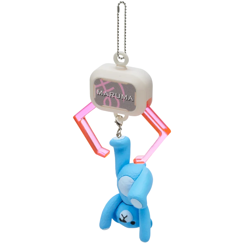 Ikimon cápsula de juguete kawaii con gatito y oso