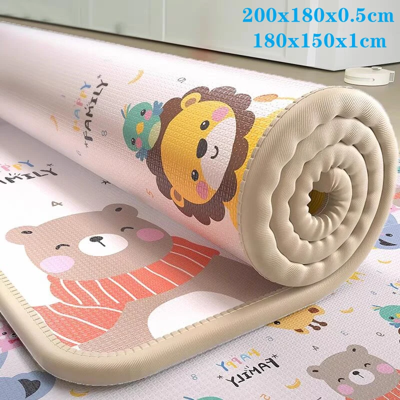 Alfombra de juego para bebés ergonómica y segura - EPE no tóxica