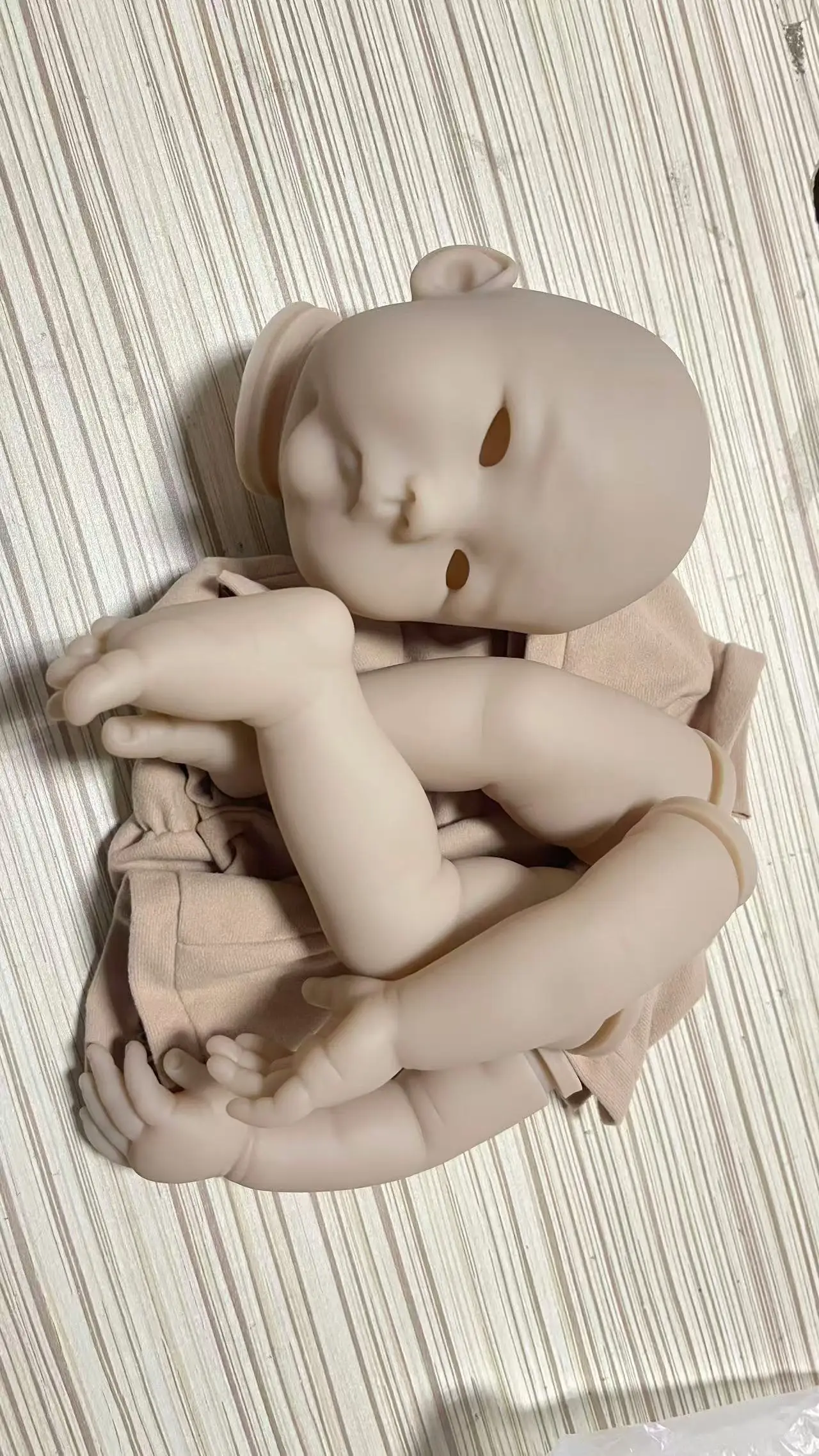 NPK kit de muñeco realista sin pintar para manualidades, bebé Ming - imagen 5