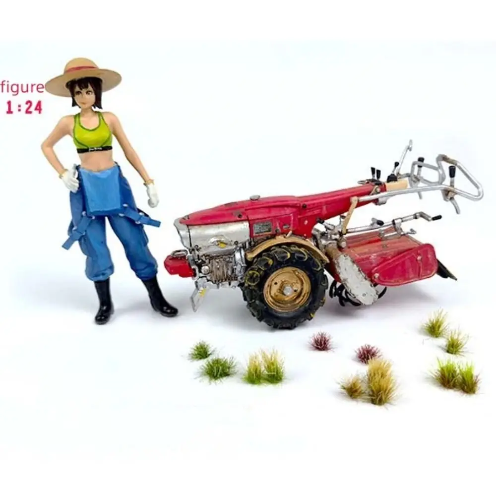 Césped estático para maquetas de escenarios miniatura con arbustos