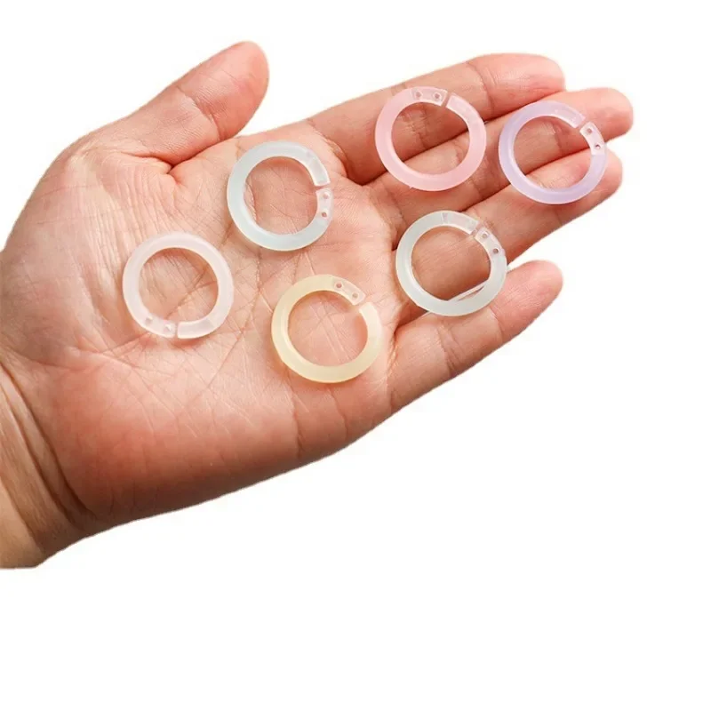 Anillos de encuadernación en plástico para planificadores y cuadernos - imagen 2