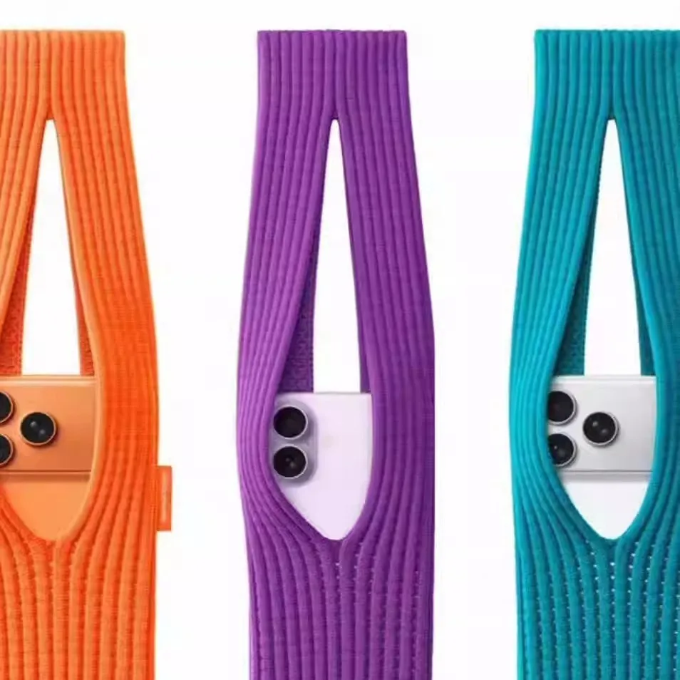 Bolso bandolera para móvil Apple y funda de punto - imagen 3