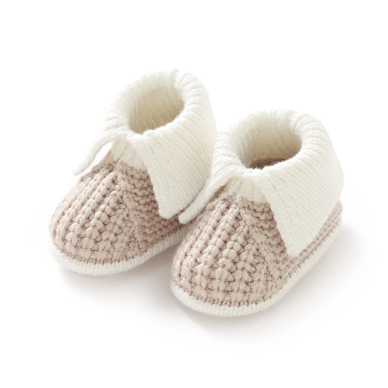 Botines de bebé con suela blanda antideslizante para primeros pasos