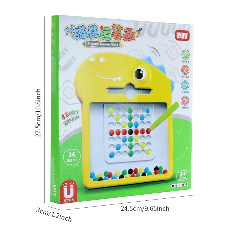 Tablero de dibujo magnético con bolígrafo para niños - imagen 5