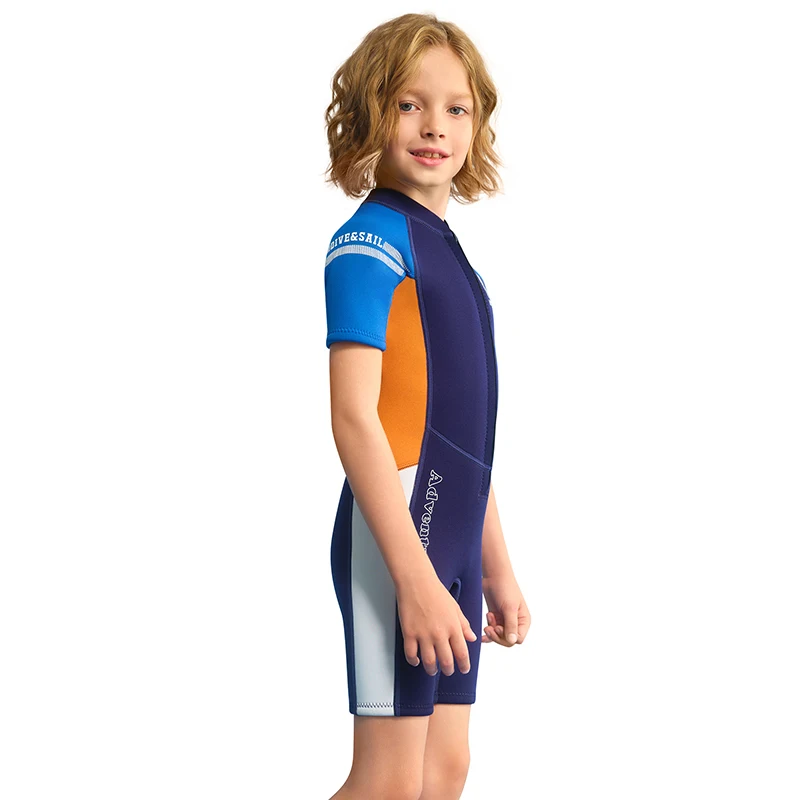 Traje de neopreno infantil corto para surf térmico y buceo - imagen 3