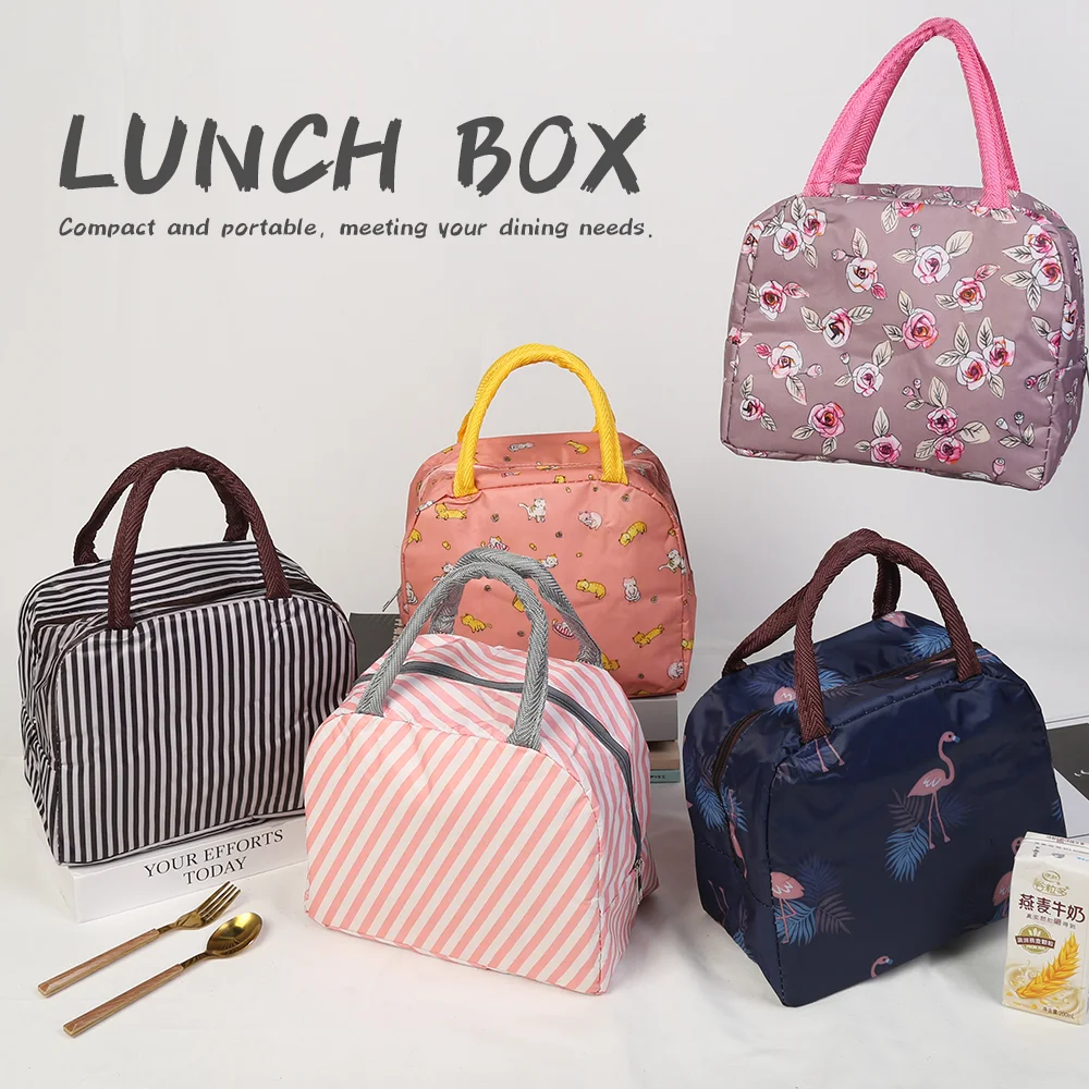 Fiambrera térmica con bolsa de almuerzo infantil para picnic escolar - imagen 2
