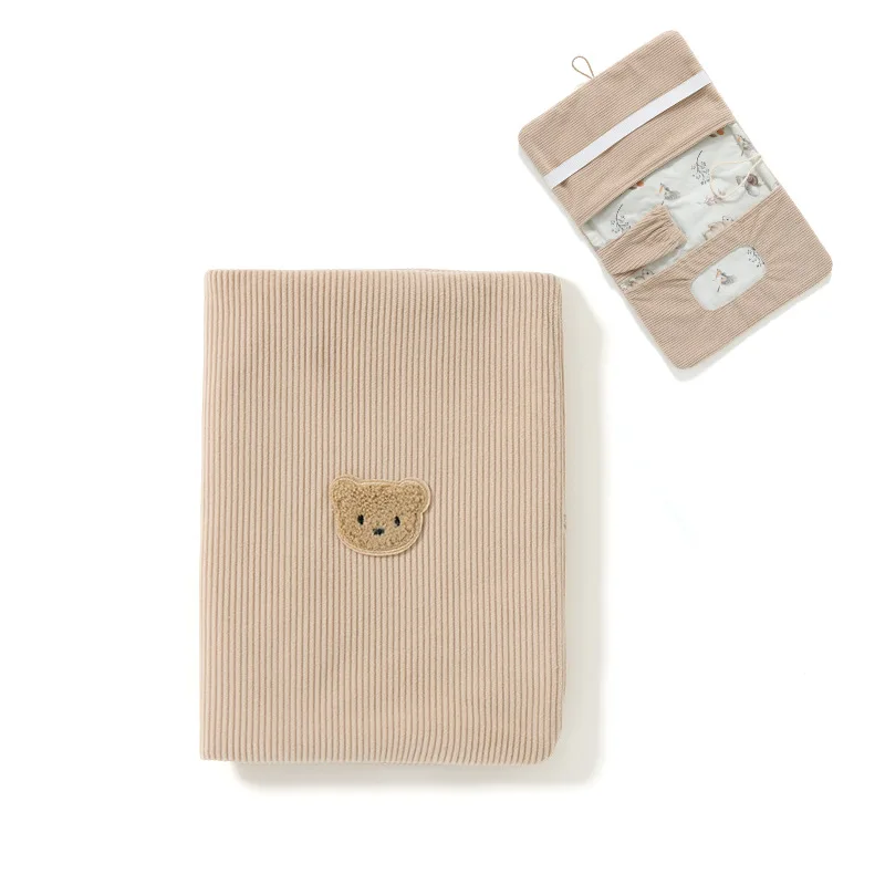 Bolsa de almacenamiento en pana plegable con dibujos animados - imagen 5
