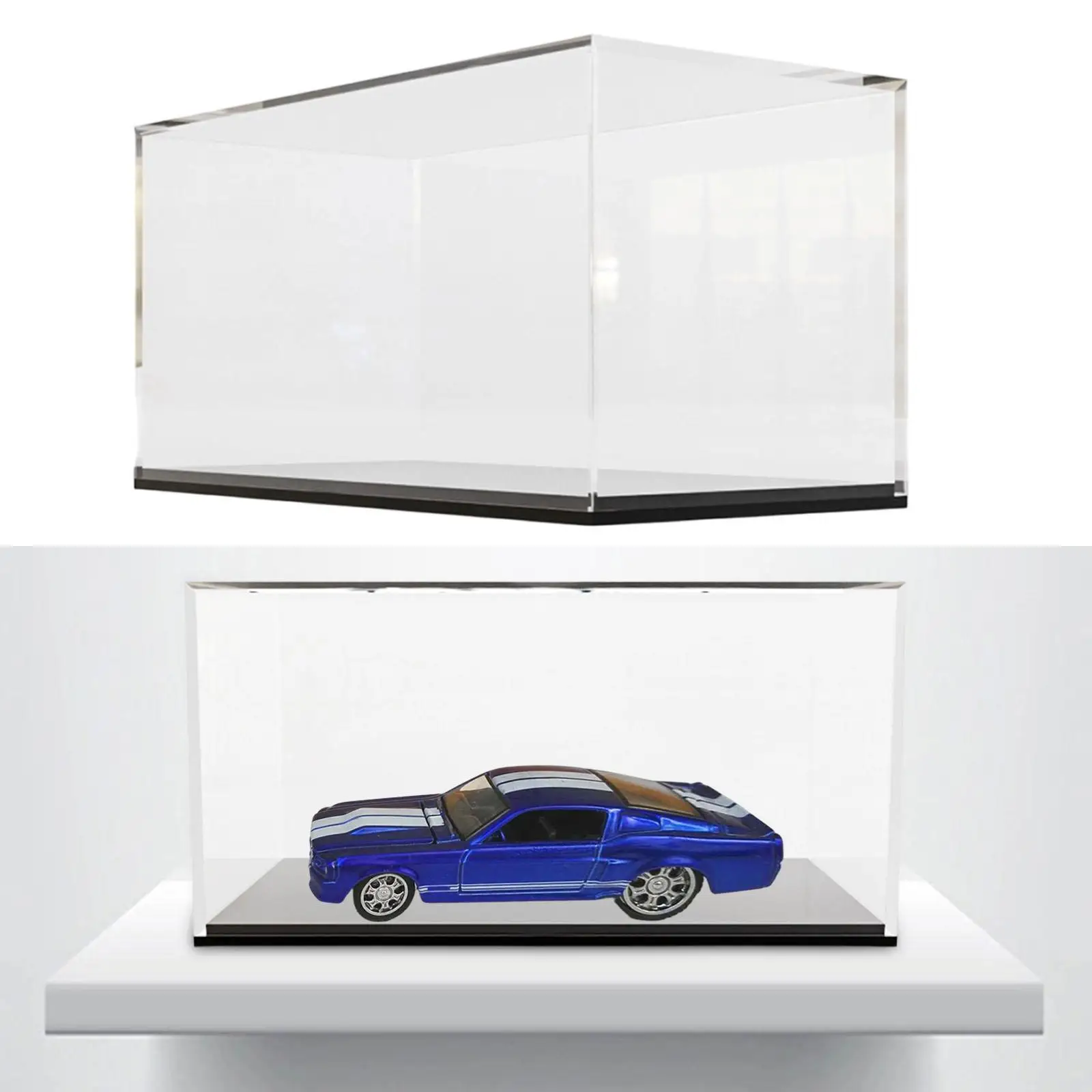 Vitrina de acrílico antipolvo para coches de juguete y miniaturas - imagen 4
