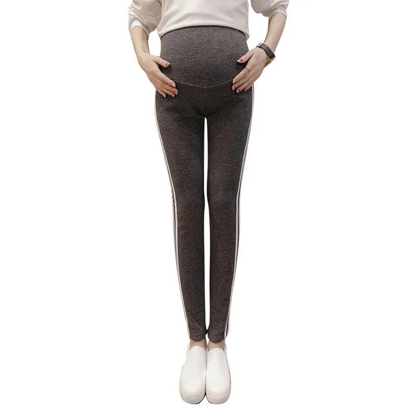 Leggings de embarazo de terciopelo cálidos para invierno - imagen 4