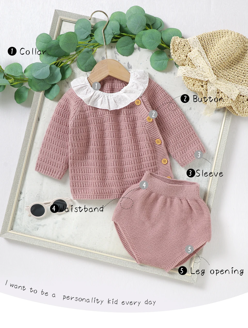 Vista del conjunto: tops y pantalones