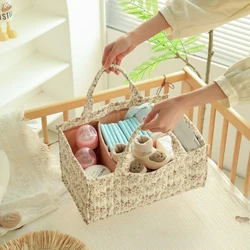 Bolsa de pañales para bebé estampado floral