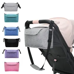 Bolsa organizadora para cochecito – Gran capacidad con portavasos