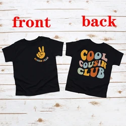 Cool Cousin Club Camiseta Crew algodón manga corta familia