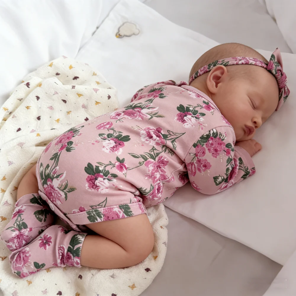 Muñeca bebé reborn realista Rosalie, cuerpo de tela pintado 3D - imagen 4