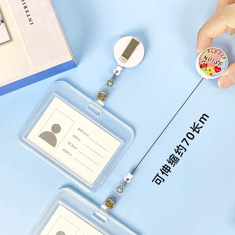 Porta credencial infantil retractil – Cordón identificativo para niños - imagen 2