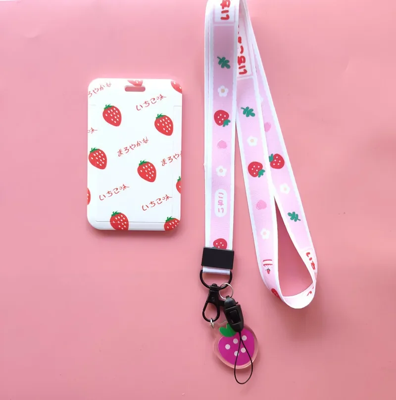 Cordón identificativo escolar con frutas coloridas para niño - imagen 4