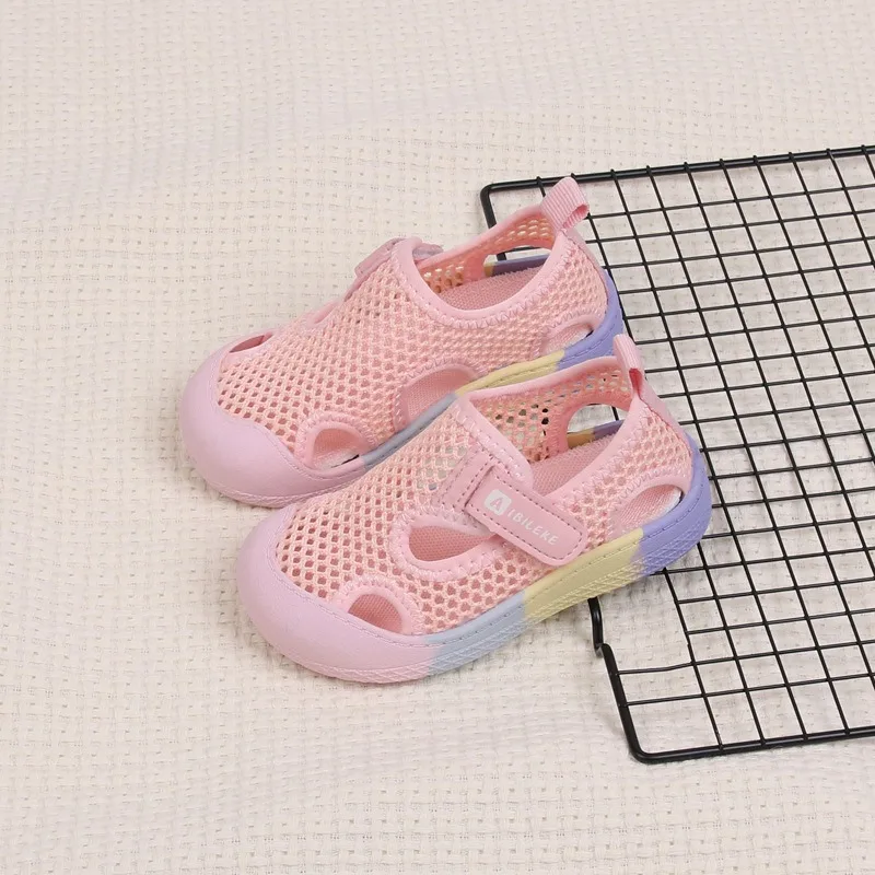 Zapatillas barefoot antideslizantes de malla transpirable para niños - imagen 5
