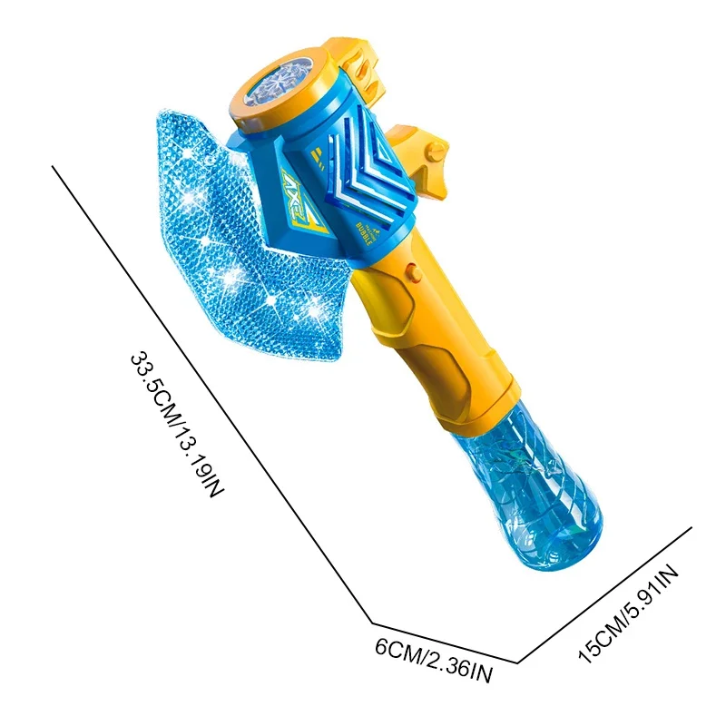 Pistola de burbujas automática con luces LED para jugar al aire libre - imagen 5