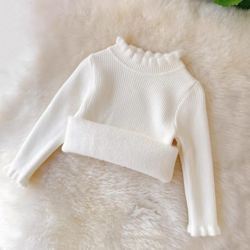 Jersey de lana infantil de manga larga para otoño e invierno - imagen 4