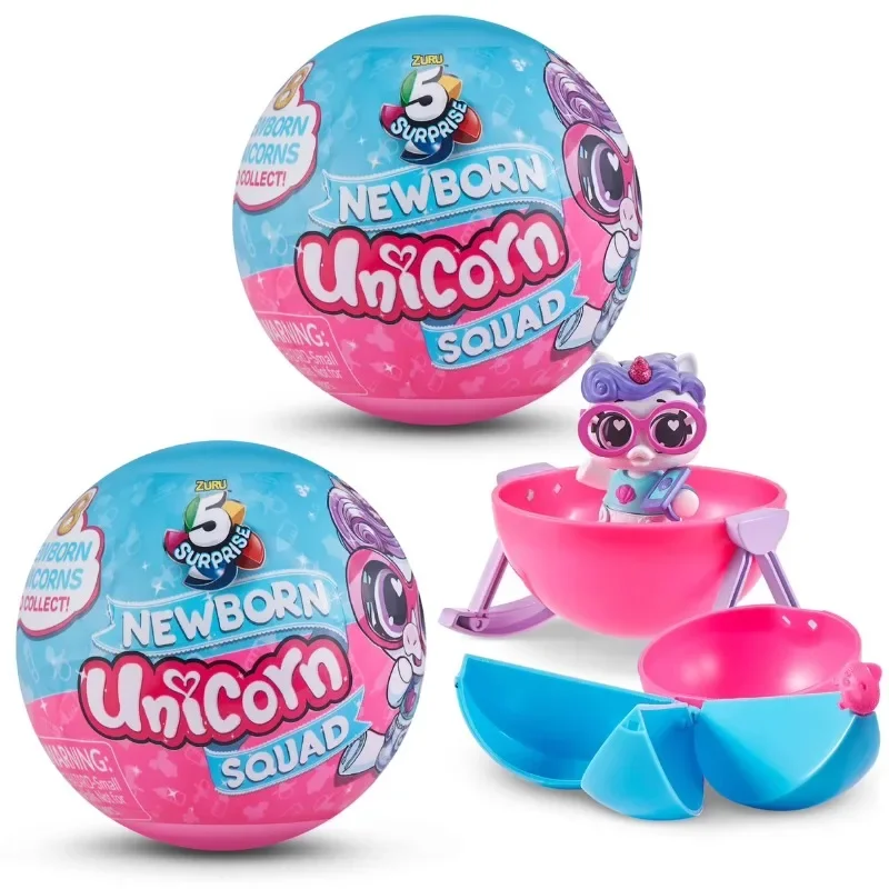 Rainbocorns mini juguetes sorpresa de unicornio en cápsulas - imagen 4