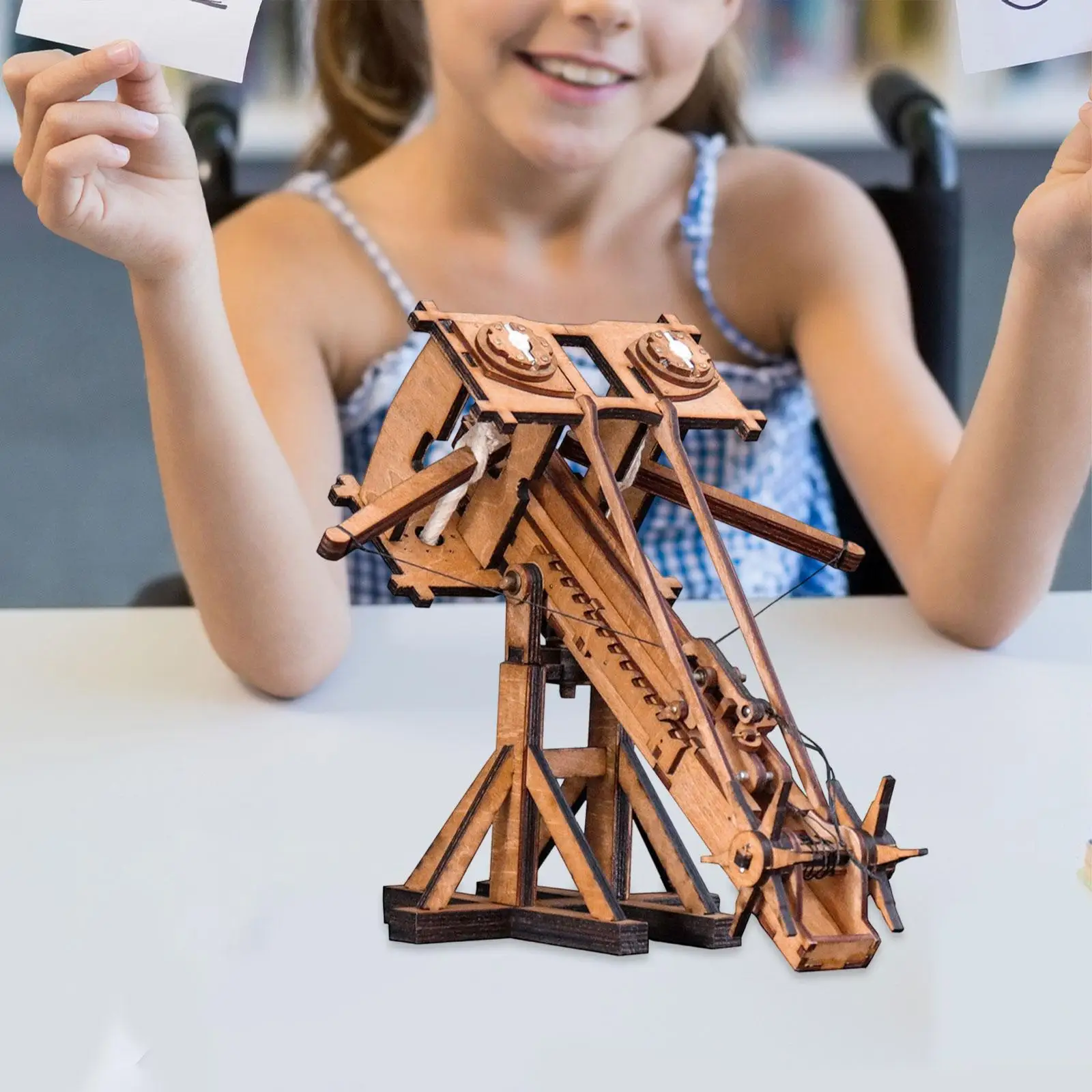 Kit de construcción carro madera educativo para niños