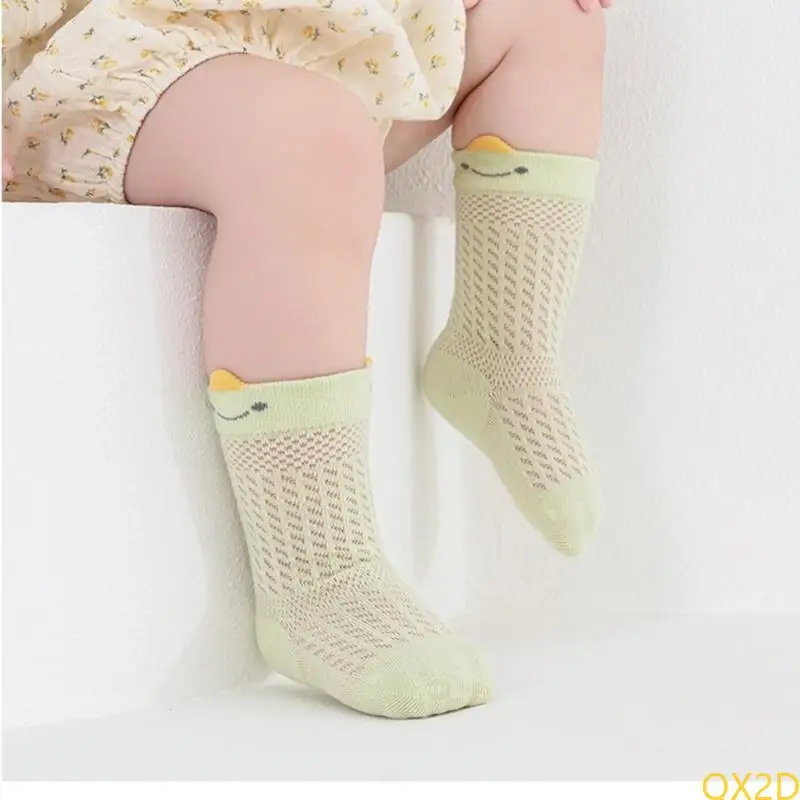 QX2D calcetines sin costuras de algodón para bebés - imagen 3