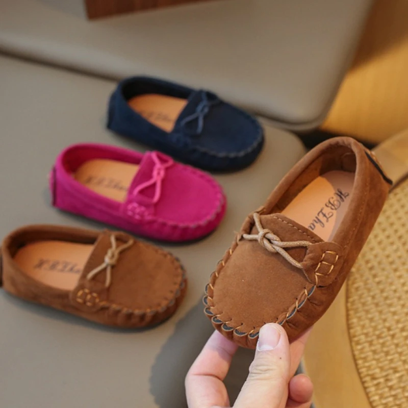 Zapatos infantiles casuales retro antideslizantes de suela blanda - imagen 5