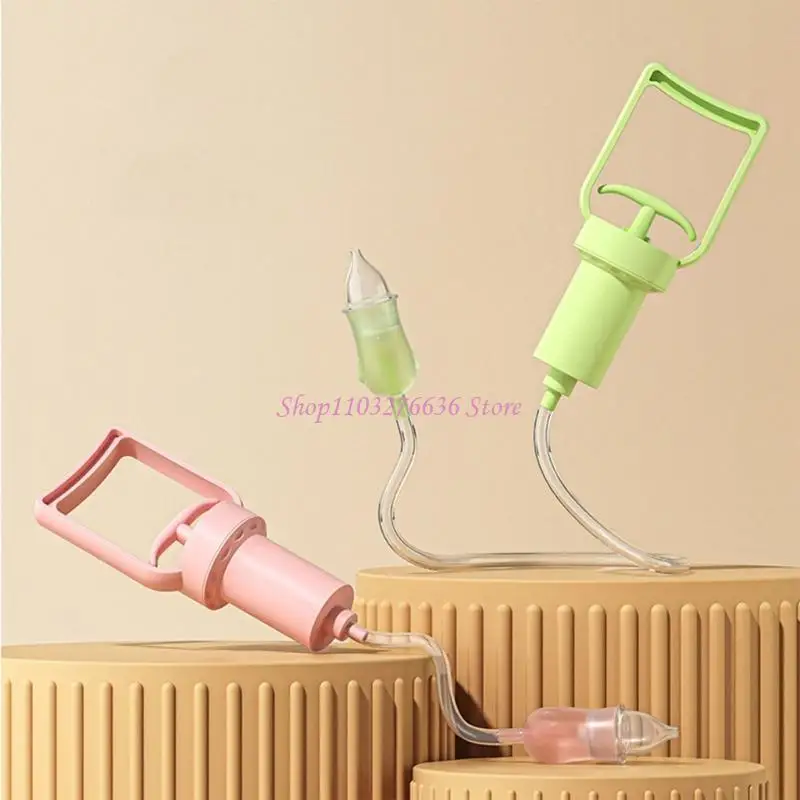 Aspirador nasal en color verde