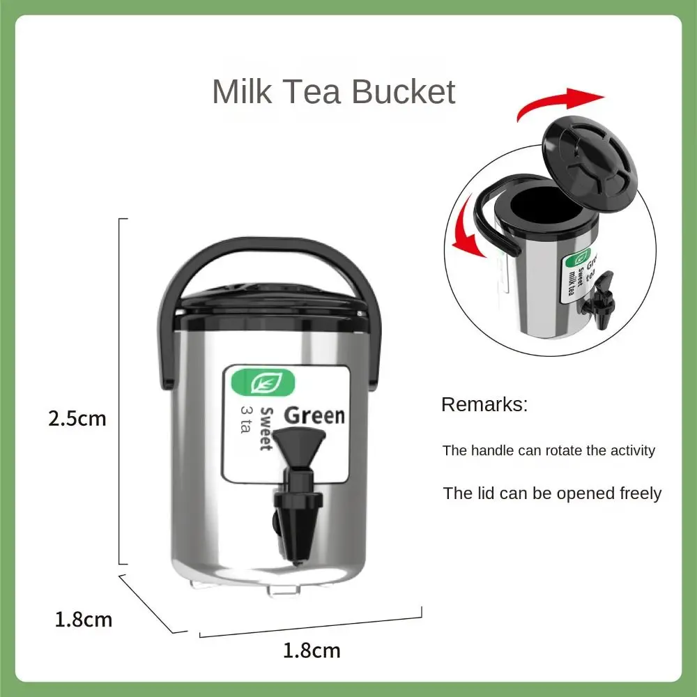 Accesorios casa de muñecas: cafetera realista para manualidades - imagen 4