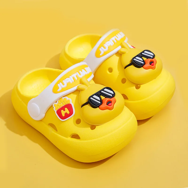 Sandalias de agua infantiles para playa con suela plana - imagen 2