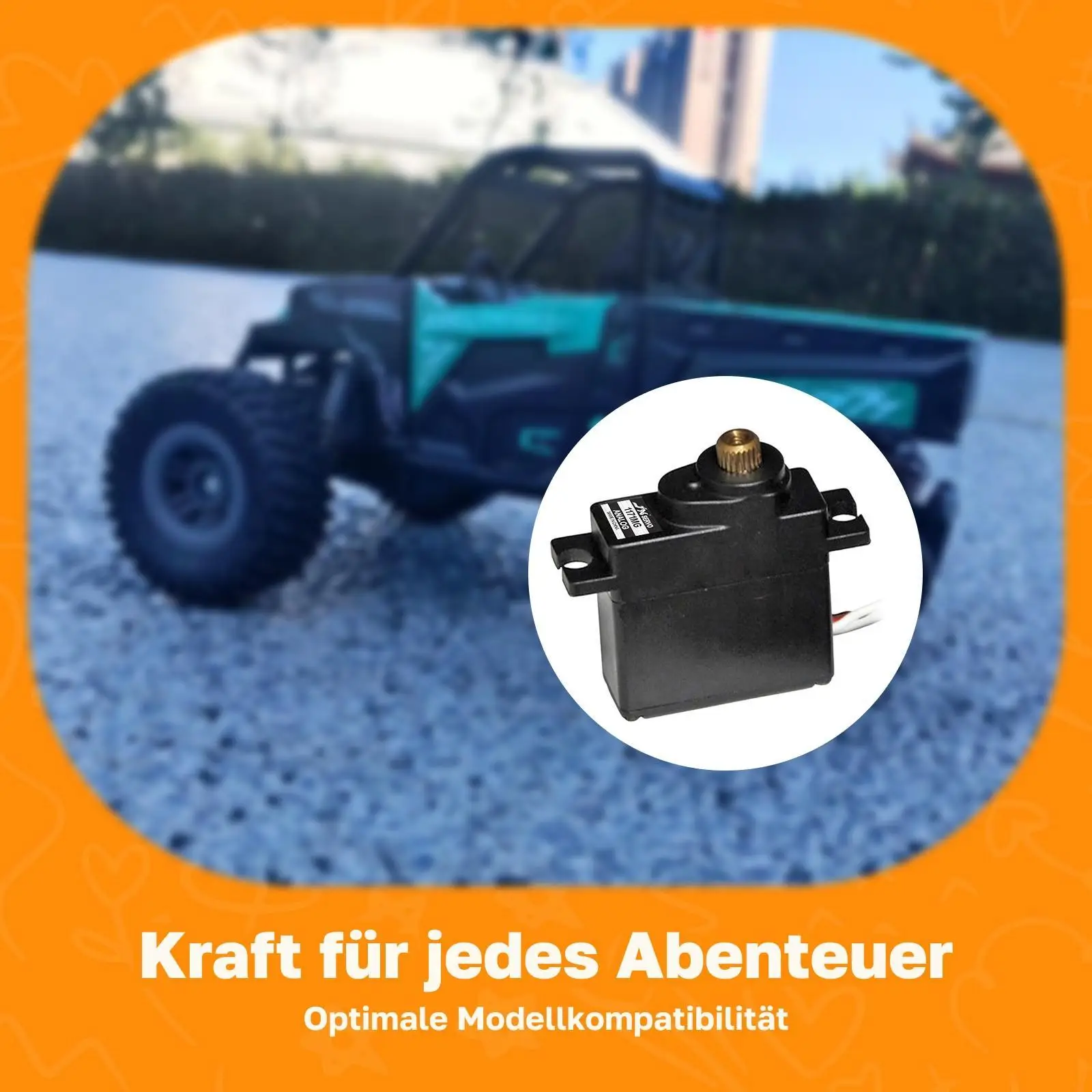 Servo analógico para juguetes RC de helicóptero y coche - imagen 4