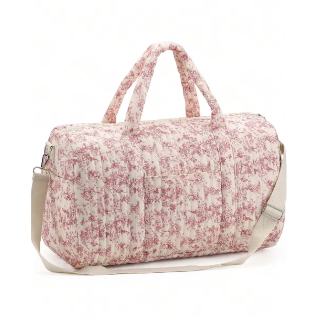 Bolso de pañales grande estilo floral para bebé, cruzado mamá - imagen 3