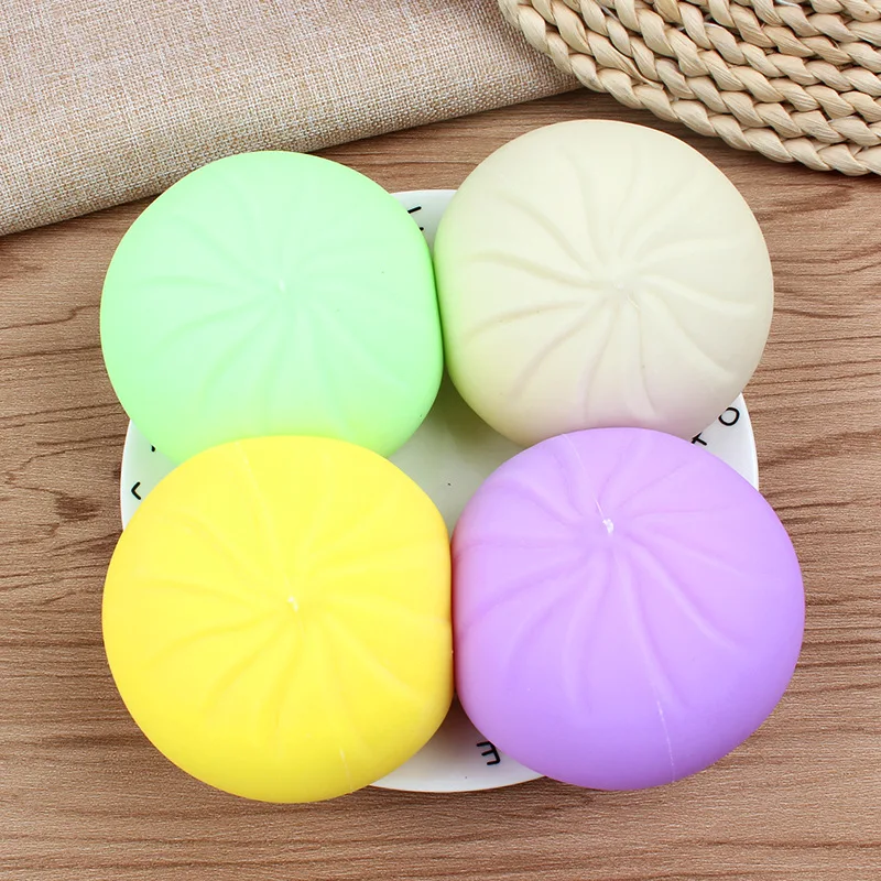 Juguete antiestrés dumplings blandos para apretar, sensorial