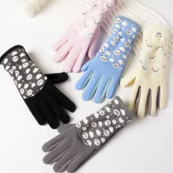 Guantes térmicos para ciclismo infantil - Diseño dibujo animado