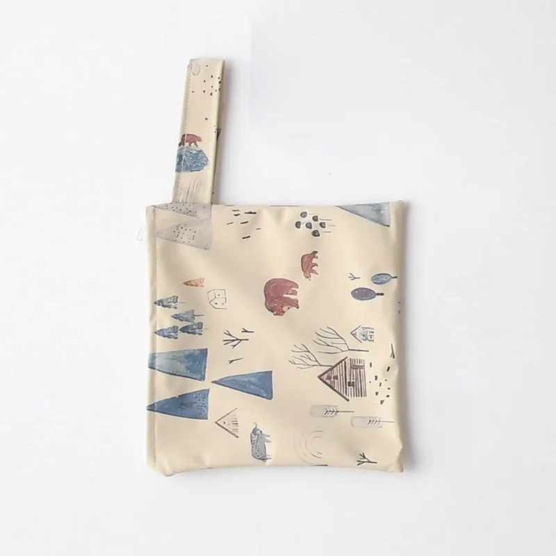 Bolsa impermeable para pañales colgante del carrito de bebé - imagen 5