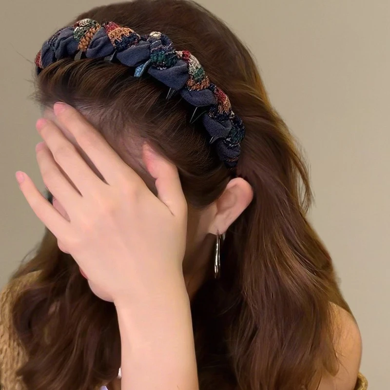 Diademas antideslizantes tipo corona alta para bebé otoño-invierno - imagen 2