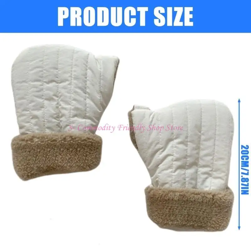 Manoplas infantiles cálidas de invierno para exterior deportivo - imagen 2
